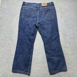 Vintage Levis Orange Tab Jeans‎ Men 40x30 Blue Straight 517 Made In USA 1996 PR